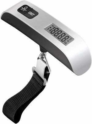 JacobsParts 110 lbs Portable Travel LCD Digital Hanging Luggage Scale Electronic Weight