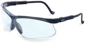 Genesis® Eyewear, Clear Lens, Polycarbonate, Hydroshield™ Anti-Fog, Black Frame