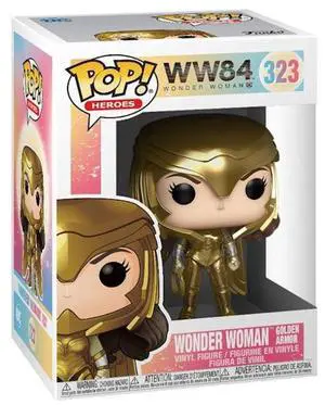 FUNKO POP! HEROES: Wonder Woman 1984 - Wonder Woman Gold Power (Metallic)