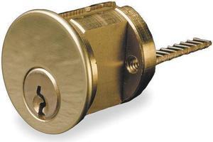 Brass Cylinder, Brass, 5 Pin, 2 Keys