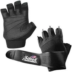 Schiek Sport 540-XL Platinum Gel Lifting Glove with Wrist Wraps  XL