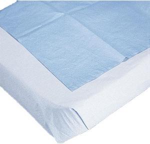 Medline Industries- INC. MIINON24333 Stretcher Sheet- Disposable- 40in.x72in.- Blue