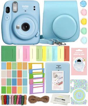 Fujifilm Instax Mini 11 Instant Camera with Case, Album and More Accessory Kit