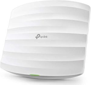 TP-Link EAP225 V3 Wireless MU-MIMO Gigabit Ceiling Mount Access Point, Supports 802.3af PoE and Passive PoE(Injector Included), AC1350