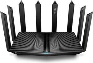 TP-Link - Archer AXE7800 Tri-Band Wi-Fi 6E Router - Black