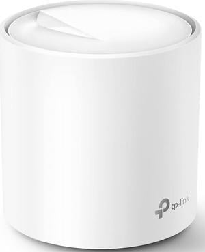 P-Link Deco X60 AX3000 Whole Home Mesh WiFi 6 System 1 Pack White TPLink