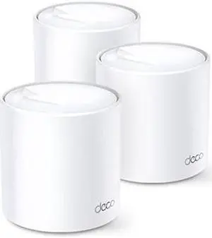 TP-Link Deco X4300 Pro Whole Home Mesh Wi-Fi 6 System 3-Pack Speeds Up to 4,300 MBPS (White)