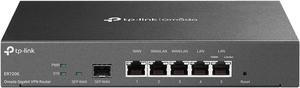 TP-Link ER7206 | Multi-WAN Professional Wired Gigabit VPN Router | Increased Network Capacity| SPI Firewall | Omada SDN Integrated | Load Balance | Lightning Protection | Limited Lifetime Protection