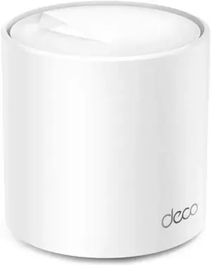 TP-Link Deco X4300 Pro Whole Home Mesh Wi-Fi 6 System 1-Pack Speeds Up to 4,300 MBPS (White)