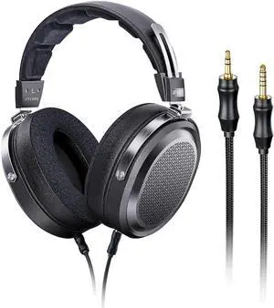 FiiO FT1 Pro Open-Back Planar Magnetic Wired Hi-Fi Headphones for Home, Studio, Recording, High Sensitivity (Black)
