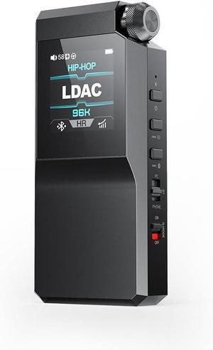 FiiO BTR17 Bluetooth 5.4 USB DAC AMP with LDAC, aptX Lossless. Dual ES9069Q, 10-Band PEQ, THX AAA 78+amps 3.5mm Unbalanced & 4.4mm Balanced (Black)