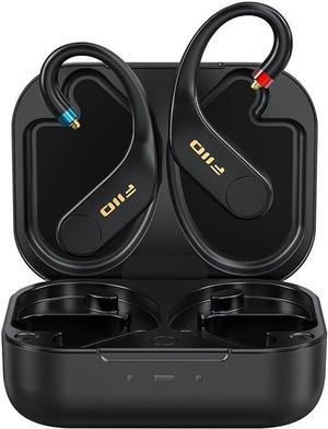 FiiO UTWS5 2025 True Wireless Bluetooth Earbuds Hook & Headphone Amp for IEMs, AK4332 DAC, Hi-Res 96kHz/24bit LDAC -MMCX/0.78 2pins Connector, 10-Band PEQ, 20H Battery Life (MMCX)