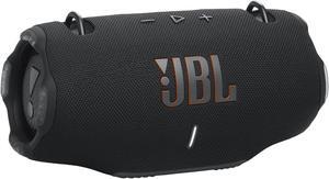 JBL Xtreme 4 Portable Bluetooth Speaker Powerful Sound and Deep Bass IP67 Waterproof 24 Hours of Playtime Powerbank PartyBoost for Multi-Speaker Pairing (Black)