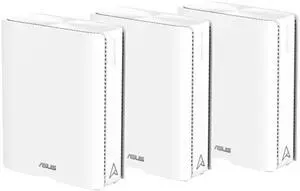 ASUS ZenWiFi BE30000 WiFi 7 Quad-band Mesh Router (3-Pack) White