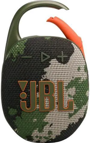 JBL Clip 5 Ultra-portable Weather Proof Bluetooth Speaker Squad