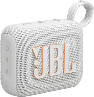 JBL JBLGO4WHTAM-Z Go 4 Portable Bluetooth Speaker, White  Refurbished