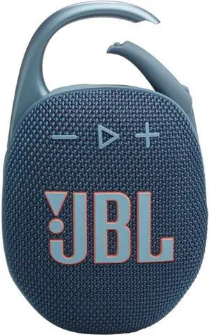 JBL Clip 5 Ultra-Portable, Waterproof & Dustproof Bluetooth Speaker, Big Pro Sound with Punchy bass, Integrated Carabiner, Up to 12 Hours of Play, (Blue)