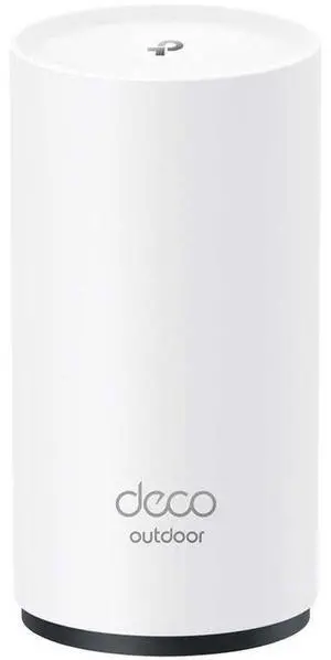 TP-Link Deco Outdoor Mesh Wi-Fi (Deco X50-Outdoor), AX3000 Dual Band WiFi 6 Mesh, 2 Gigabit PoE Ports, Weatherproof, 1-Pack (Refurbished) TP-Link Deco Outdoor Mesh Wi-Fi (Deco X50-Outdoor), AX3000 Dual Band WiFi 6 Mesh, 2 Gigabit PoE Ports, Weatherproof, 1-Pack (Refurbished)