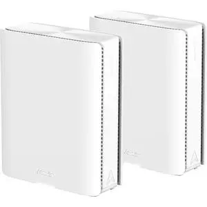 ASUS ZenWiFi BQ16 Pro Quad-Band WiFi 7 Mesh Router (2 Pack), up to 8000 sqft, 2X 10G Ports Each, Smart Home Master with Multi-SSID, VPN & Parental Controls, Subscription-Free Security, AiMesh ASUS ZenWiFi BQ16 Pro Quad-Band WiFi 7 Mesh Router (2 Pack), up to 8000 sqft, 2X 10G Ports Each, Smart Home Master with Multi-SSID, VPN & Parental Controls, Subscription-Free Security, AiMesh