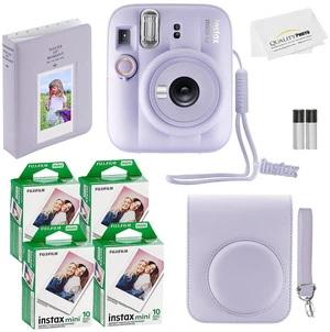 Fujifilm Instax Mini 13 Instant Camera, 40 Photo Prints, Photo Album, Case & Quality Photo Microfiber Cloth- Dreamy Purple Fujifilm Instax Mini 13 Instant Camera, 40 Photo Prints, Photo Album, Case & Quality Photo Microfiber Cloth- Dreamy Purple