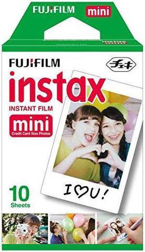 Fujifilm Instax Mini Single Pack 10 Sheets Instant Film for Fuji Instant Cameras