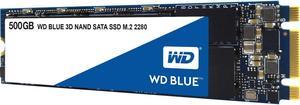 Refurbished WD Blue 3D NAND 500GB PC SSD  SATA III 6 Gbs M2 2280 Solid State Drive  560 MBs Maximum Read Transfer Rate  530 MBs Maximum Write Transfer Rate
