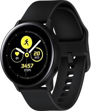 Samsung Galaxy Watch Active (40mm), Black (Bluetooth) - Wrist - Accelerometer, Barometer, Gyro Sensor, Health Sensor, Heart Rate Monitor, Ambient Light Sensor - Timer, Phone, Push Notification