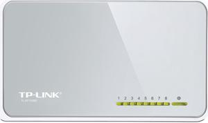 TP-LINK TL-SF1008D 8-port 10/100Mbps Desktop Switch - 8 Ports - 8 x RJ-45 - 10/100Base-TX