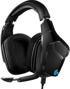 Logitech G635 7.1 Lightsync Gaming Headset - Stereo - Mini-phone - Wired - 5 Kilo Ohm - 20 Hz - 20 kHz - Over-the-head - Binaural - Circumaural - Cardioid, Uni-directional Microphone - Black