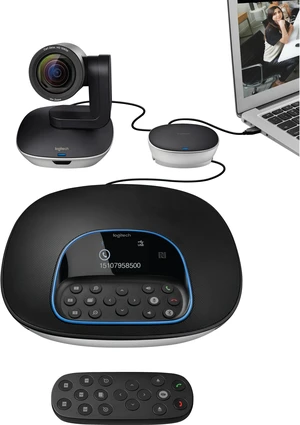 Logitech GROUP Video Conferencing System - 1920 x 1080 Video (Content) - 30 fps Logitech GROUP Video Conferencing System - 1920 x 1080 Video (Content) - 30 fps