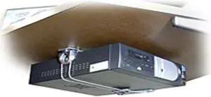 Ergotron 80-105-064 CPU Mount for CPU - 50 lb Load Capacity