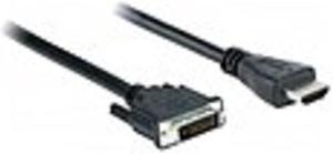 V7 V7E2HDMIDVID-02M-2N HDMI DVI Cable (M/M) HDMI/DVI-D Dual Link Black 2m - HDMI/DVI-D for Video Device - 6.56 ft - 1 x HDMI Male Digital Audio/Video - 1 x DVI-D (Dual-Link) Male Digital Video - ...