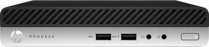 HP 7FU86UT Business Desktop ProDesk 400 G5 Desktop Computer - Intel Core i5 9th Gen i5-9500T 2.20 GHz - 8 GB RAM DDR4 SDRAM - 256 GB SSD - Desktop Mini - Windows 10 Pro 64-bit - Intel UHD ...