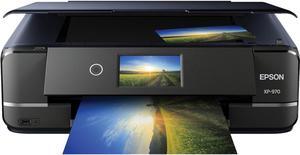 Epson Expression Photo XP-970 Inkjet Multifunction Printer - Color - Copier/Printer/Scanner - 5760 x 1440 dpi Print - Automatic Duplex Print - 4800 dpi Optical Scan - 100 sheets Input - Fast Ethernet Epson Expression Photo XP-970 Inkjet Multifunction Printer - Color - Copier/Printer/Scanner - 5760 x 1440 dpi Print - Automatic Duplex Print - 4800 dpi Optical Scan - 100 sheets Input - Fast Ethernet