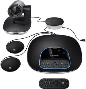 Logitech GROUP Video Conferencing System Plus Expansion Mics - 1920 x 1080 Video (Content) - 30 fps - USB Logitech GROUP Video Conferencing System Plus Expansion Mics - 1920 x 1080 Video (Content) - 30 fps - USB