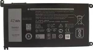 Dell WDX0R 11.4 V 42 Wh Replacement Battery for Inspiron 13 Series Notebook