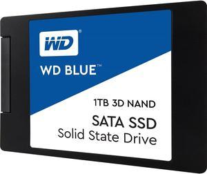 Refurbished WD Blue 3D NAND 1TB PC SSD  SATA III 6 Gbs 257mm Solid State Drive  560 MBs Maximum Read Transfer Rate  530 MBs Maximum Write Transfer Rate