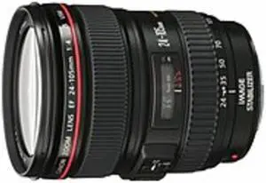 Canon EF 0344B002 24-105 mm F/4.0 IS USM Standard Zoom Lens for EOS 1000D Digital Camera