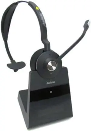 Jabra Engage 75 Mono Headset - Mono - Black - Wireless - Bluetooth/DECT - 492.1 ft - 40 Hz - 16 kHz - Over-the-head - Monaural - Electret, Condenser, Uni-directional, MEMS Technology Microphone