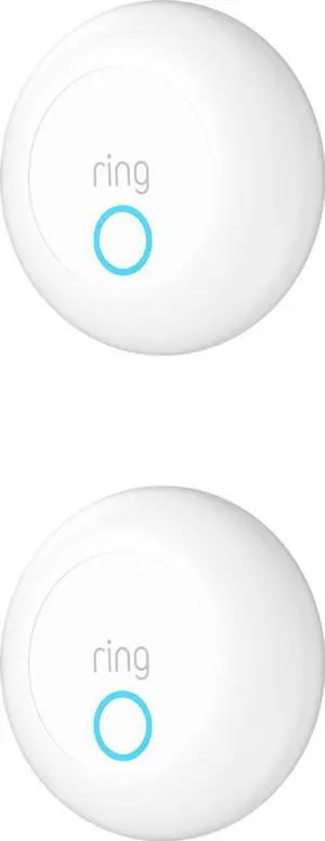 Ring 4SC2S9-0EN0 Alarm Smoke and Co Listener - 2-Pack - Silent - Android - Apple iOS - Mac - Windows - White