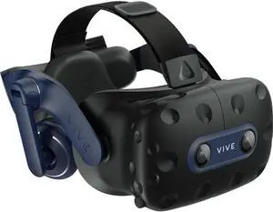 HTC 99HASW001-00 VIVE Pro 2 3D Virtual Reality Headset - 4896 x 2448 - 120 Hz - 120-Degree - Bluetooth - Windows 10 Required - Black