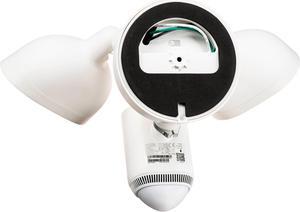 Ring B08FCWRXQR Floodlight Camera Wired Pro - 1920 x 1080 - 2 MP - 2000 Lumen - LED - Wi-Fi - 2.4 GHz - 5 GHz - Color Night Vision - Motion Detection - 100 to 240 Volts AC - White