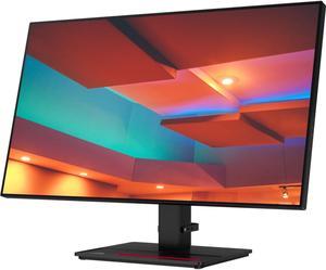 Refurbished Lenovo ThinkVision P27q20 27 WQHD WLED LCD Monitor  169  Raven Black  27 Class  Inplane Switching IPS Technology  2560 x 1440  167 Million Colors  350 Nit Typical  4 ms  60 Hz 