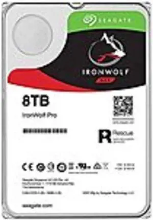 Seagate ST8000NE001 IronWolf Pro ST8000NE001 8 TB Hard Drive - 3.5" Internal - SATA (SATA/600) - Conventional Magnetic Recording (CMR) Method