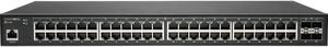 SonicWall SWS14-48 Switch with 1Year Support - 52 Ports - Manageable - 2 Layer Supported - Modular - 44 W Power Consumption - Optical Fiber, Twisted Pair - 1U High - Rack-mountable