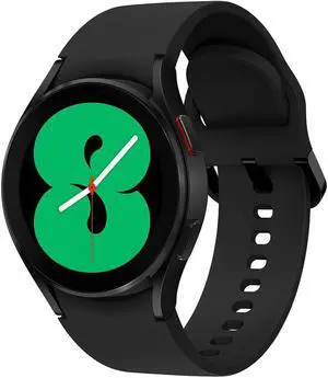 Samsung Galaxy Watch4, 40mm, Black, Bluetooth - Accelerometer, Gyro Sensor, Barometer, Ambient Light Sensor, Digital Compass, Optical Heart Rate Sensor, Electrical Heart Sensor - Text Messaging, ...
