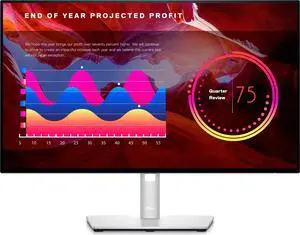 Dell PTF3C 24-Inch Ultrasharp U2422H Widescreen Monitor - IPS - LED - 1920 x 1080 - 16:9 - 1000:1 - 8ms - 250 nits - Anti-Glare - Silver