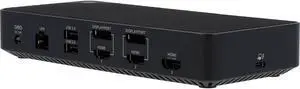 VisionTek VT7000 - Triple Display 4K USB-C Docking Station with 100W Power Delivery - for Notebook/Monitor/Workstation/Camera/Headphone/Microphone - 100 W - USB Type-A, USB Type C - 3 Displays ...