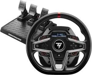 Thrustmaster 4169097 T248 Racing Wheel and T3PM Pedal Set - Wired - USB - 25 Action Buttons - Desktop Mount Thrustmaster 4169097 T248 Racing Wheel and T3PM Pedal Set - Wired - USB - 25 Action Buttons - Desktop Mount