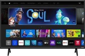 VIZIO D D43F-J04 42.5" Smart LED-LCD TV - HDTV - Full Array LED Backlight - Google Assistant, Apple HomeKit, Alexa Supported - Netflix, TED, YouTube, Apple TV, iHeartRadio, Amazon Prime, Disney+, ...